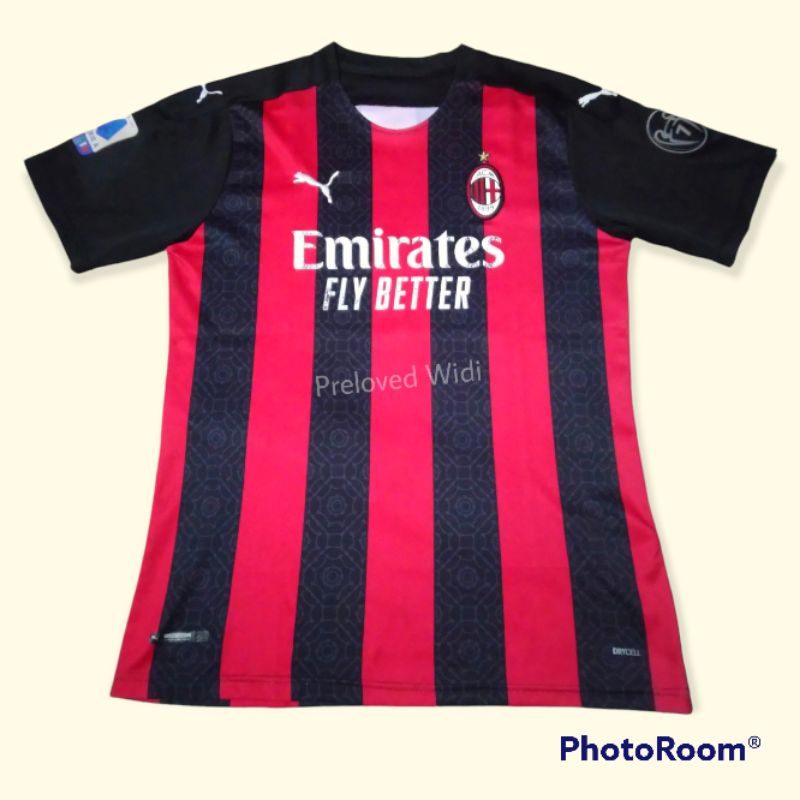 JERSEY AC MILAN HOME 2020 - 2021 GRADE ORI USED