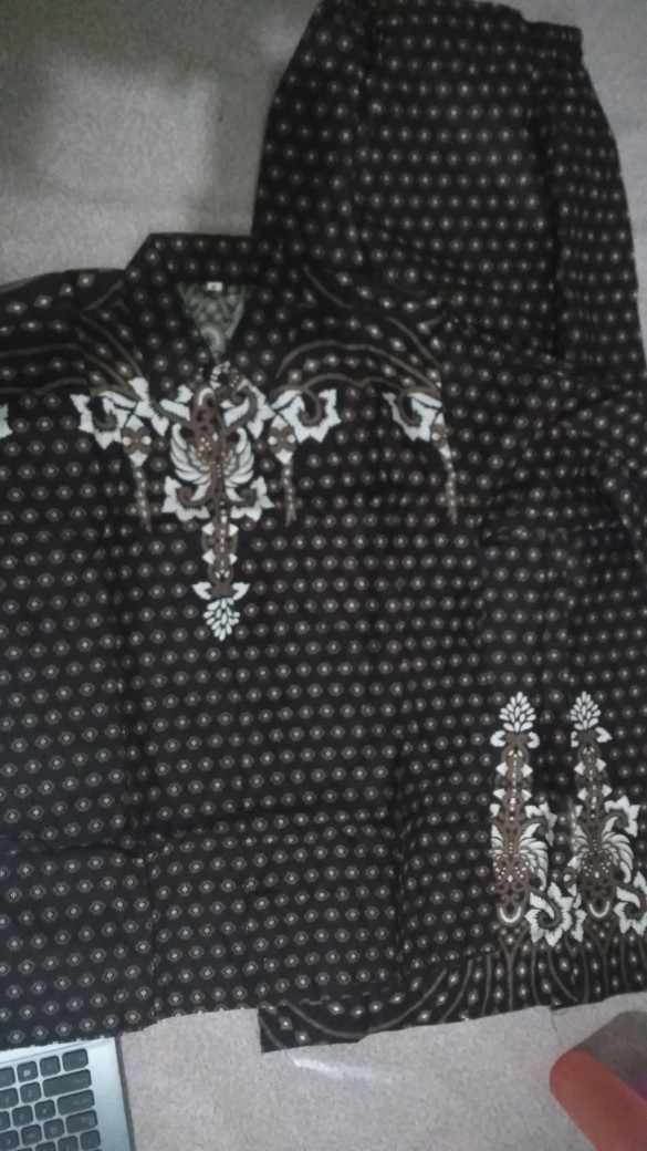 Batik Couple Kebaya Rok Brukat Dan Batik Anak