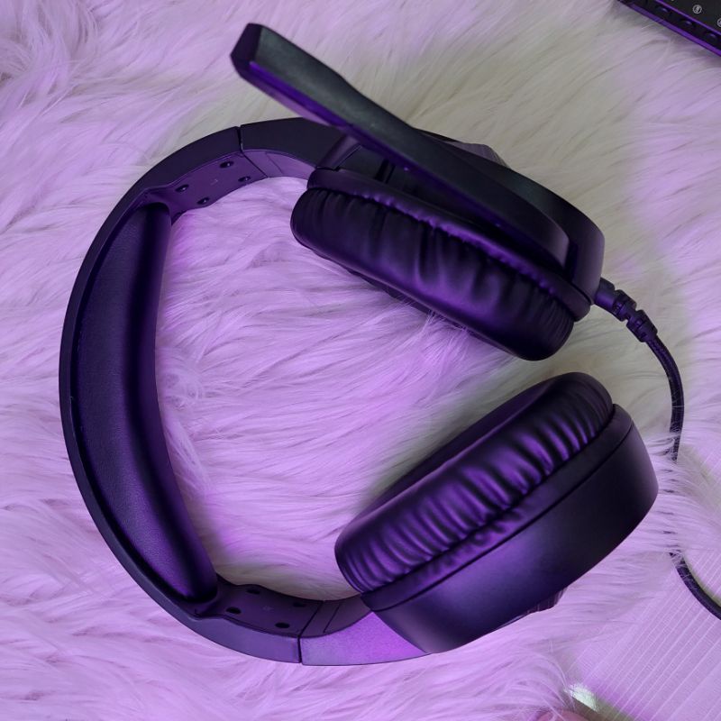 Headset Rexus Gaming Vonix F80 RGB-Black TERMURAH