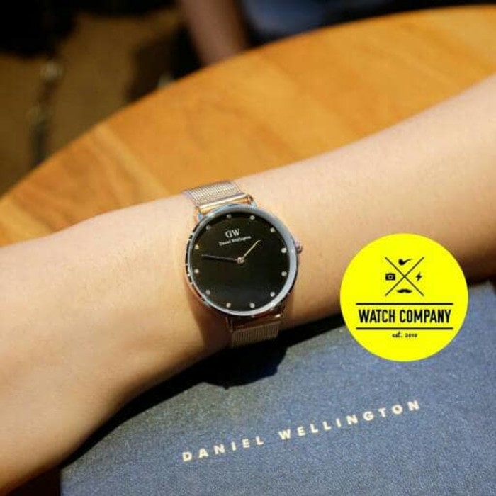 Jam Tangan Wanita / Jam Tangan Cewek / DW Diamond Stainless Silver
