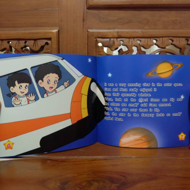 GANECA BAHASA INGGRIS - Buku Cerita Anak Series of Let's Read Stories Books  Moral Education-1