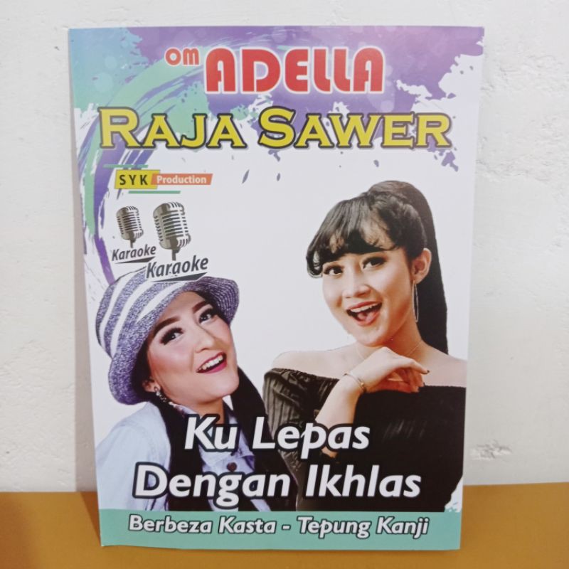 KASET VCD DVD KARAOKE LAGU DANGDUT KOPLO OM ADELLA RAJA SAWER