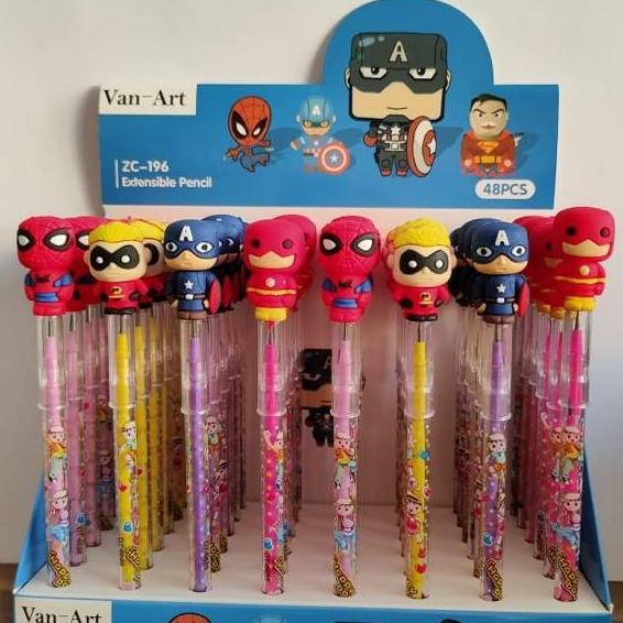 

monggo] Pensil Bensia / cabut pasang / pensil murah / hrga 1kotak=48pcs zc 196