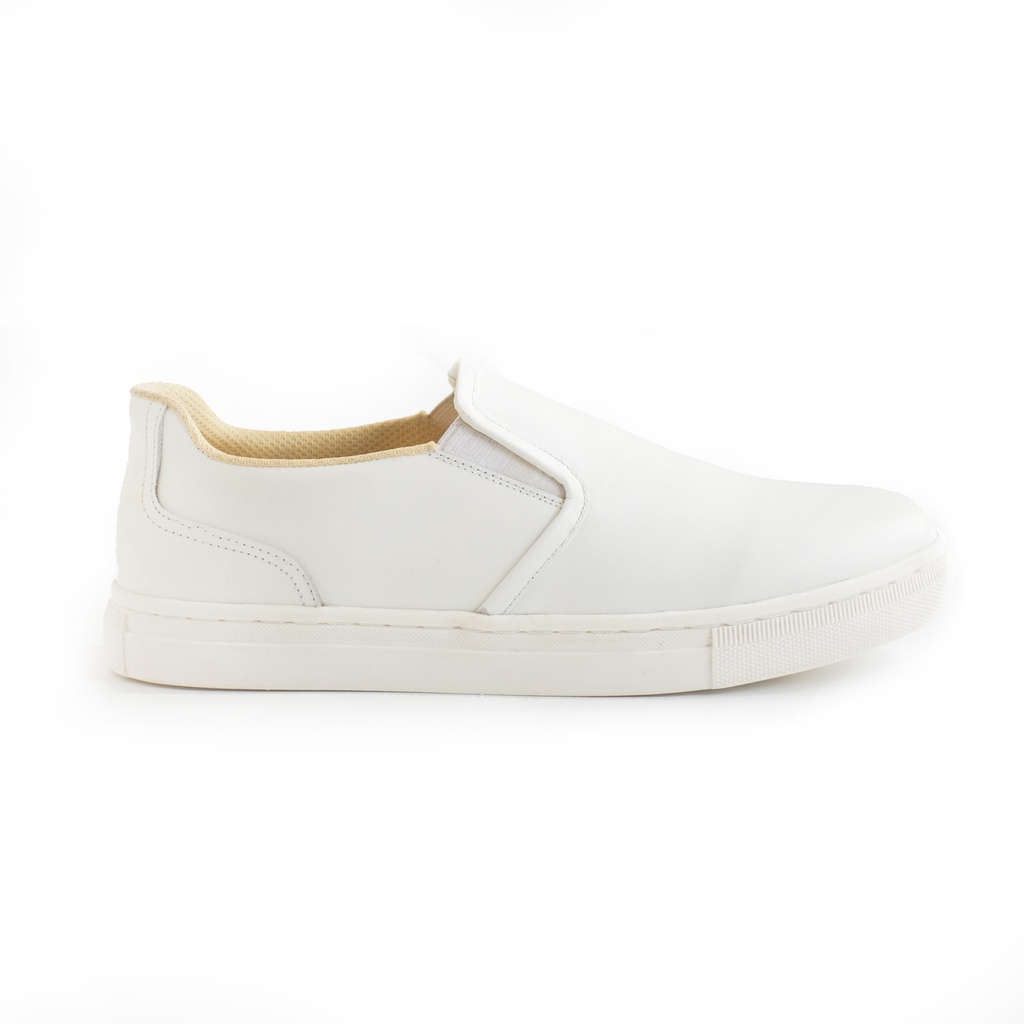 Sneakers Slip on - Winshor - Hilton Full White
