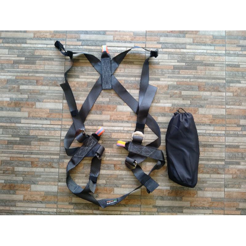 harnes ori DMM harnes full body safety gedung tinggi harnes panjat perlengkapan panjat tebing full b