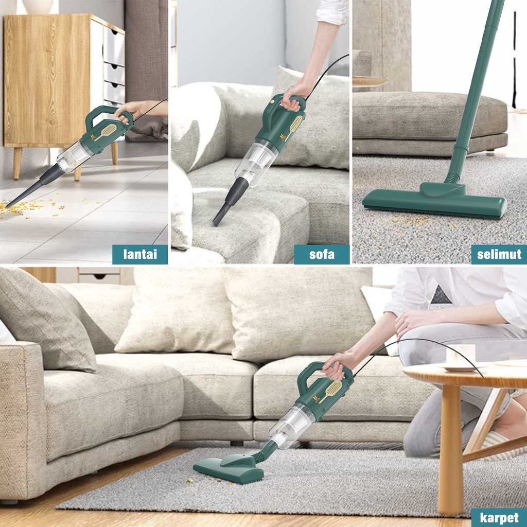 Handheld Vacuum Cleaner Liplapin | Vacuum Cleaner Pembersih Sofa, Vacuum Pembersih Karpet | Vacuum Cleaner Kabel