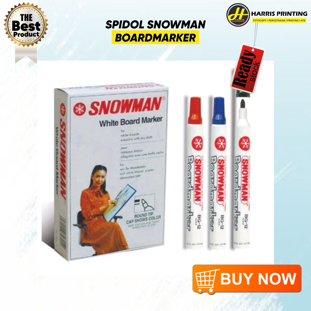 

Spidol Snowman Boardmarker