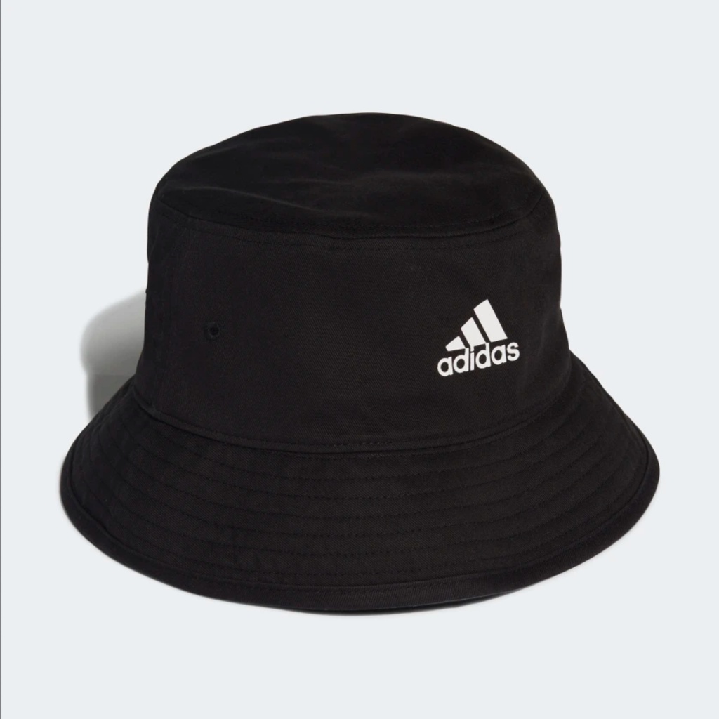 ADIDAS Cotton Bucket Hat Black Hitam H36810 Topi Original 100%