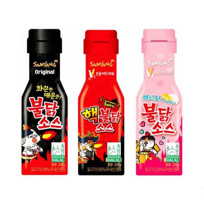 

[[BISA COD]] Logo HALAL - Samyang Buldak Sauce - Saos - Saus Pedas Botol - Original EKSLUSIF Kode