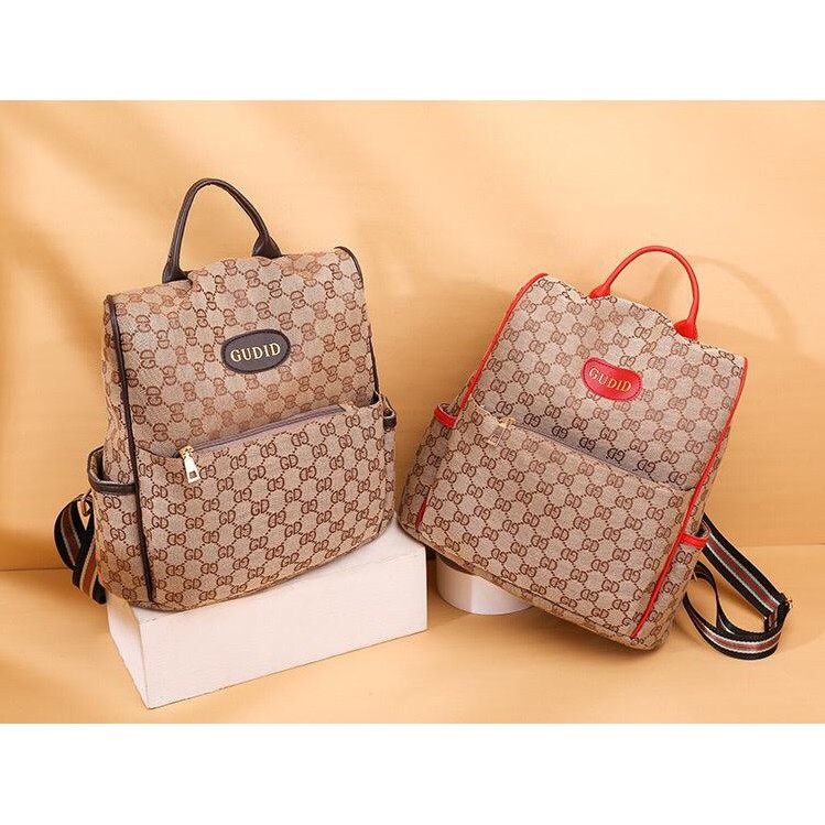 TASHAPPY LT1033 tas Ransel Elegant batam wanita import model korea kualitas tas import EL 6136