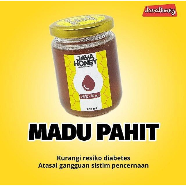

HONEY BITTER 200 ML ( Madu Pahit ) JAVAHONEY