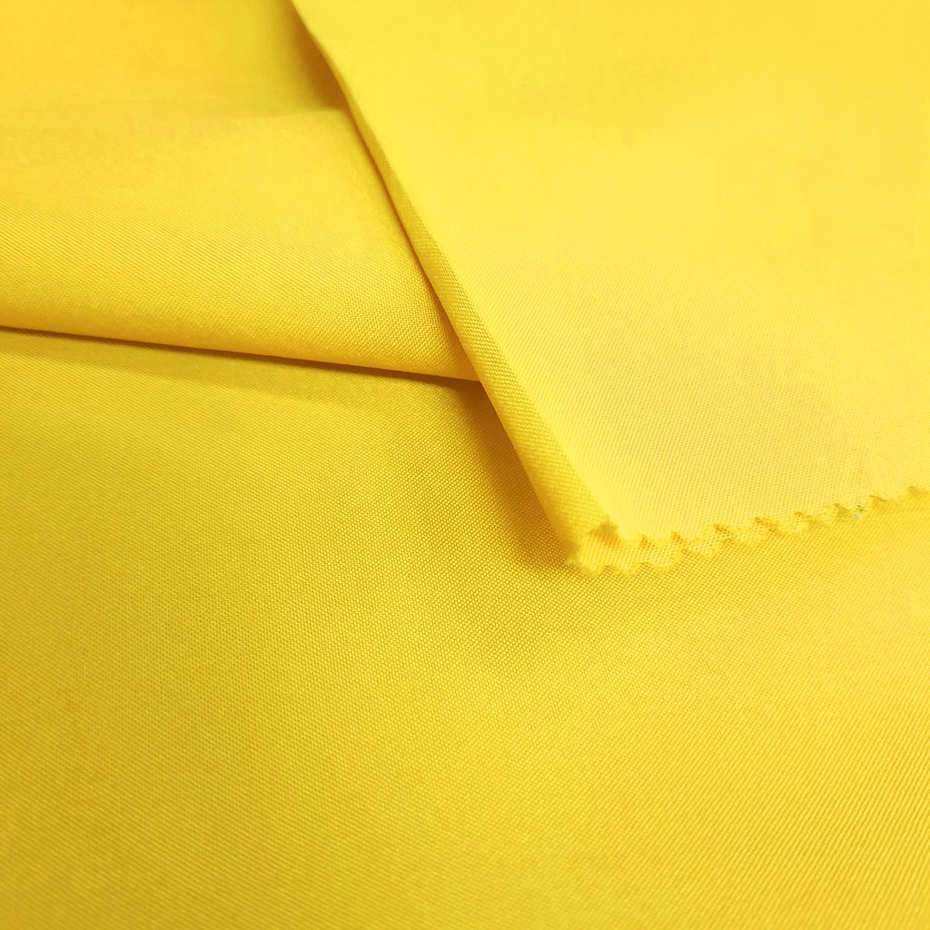 (TERMURAH) Bahan Kain Premium & Berkualitas Furing Lining Asahi warna Yellow / Kuning