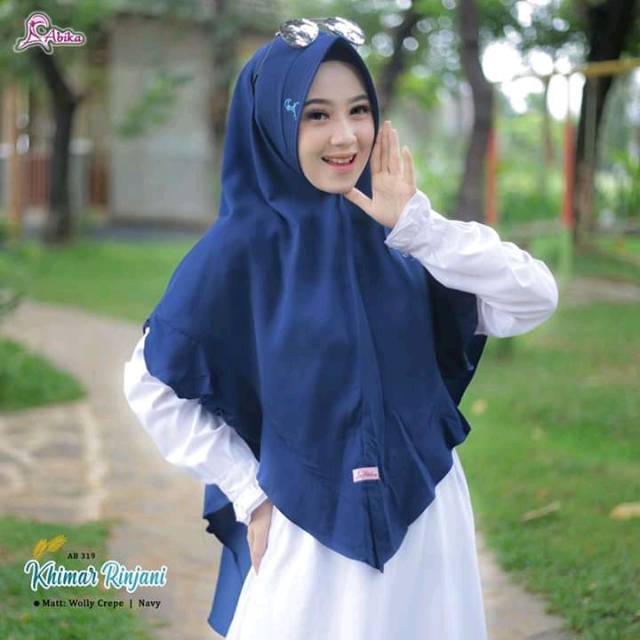 Hijab Abika KHIMAR RINJANI New By Abika Original