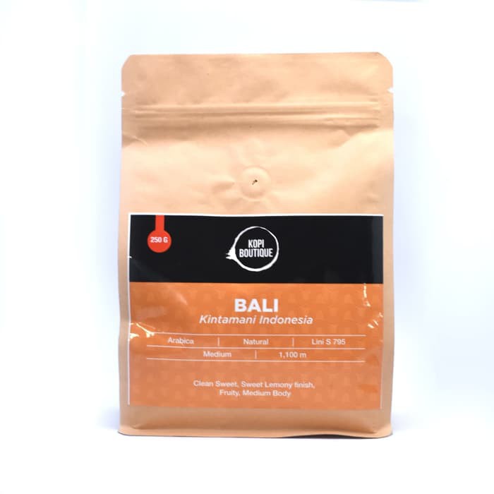 

Kopi Arabica Bali Kintamani Natural 250gr