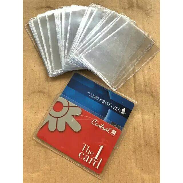 

READY MURAH Sampul pembungkus kartu atm etoll card ktp cover kartu