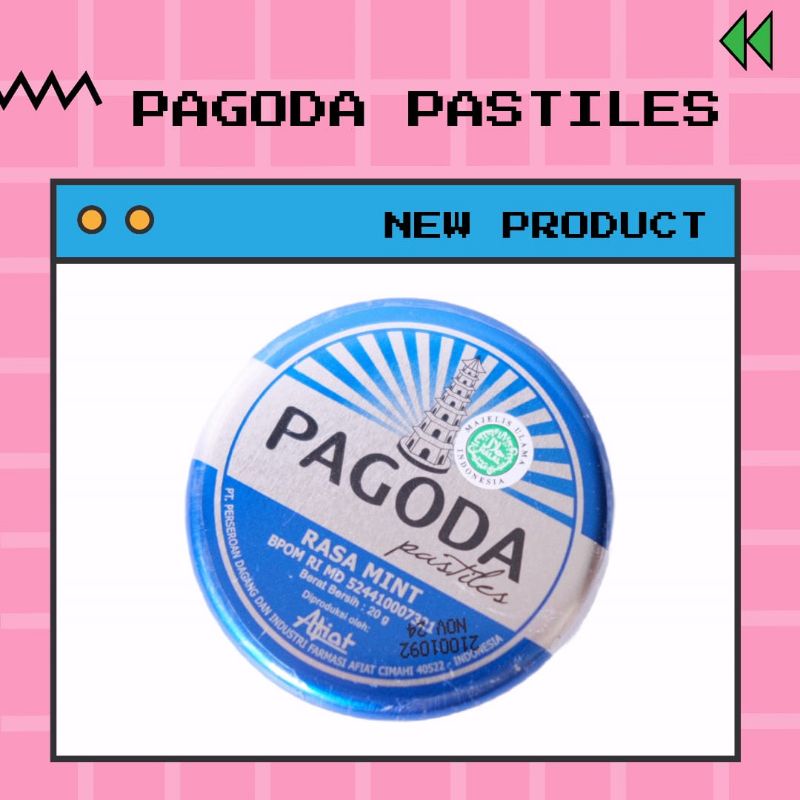 

( PAGODA PASTILES ) - SNACK JADUL - HAMPERS JADUL