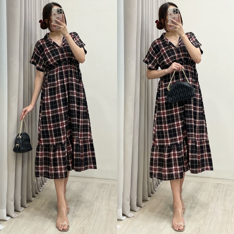 Daster Amariel Vibi Homewear-Vib: Grande ‘Blacky