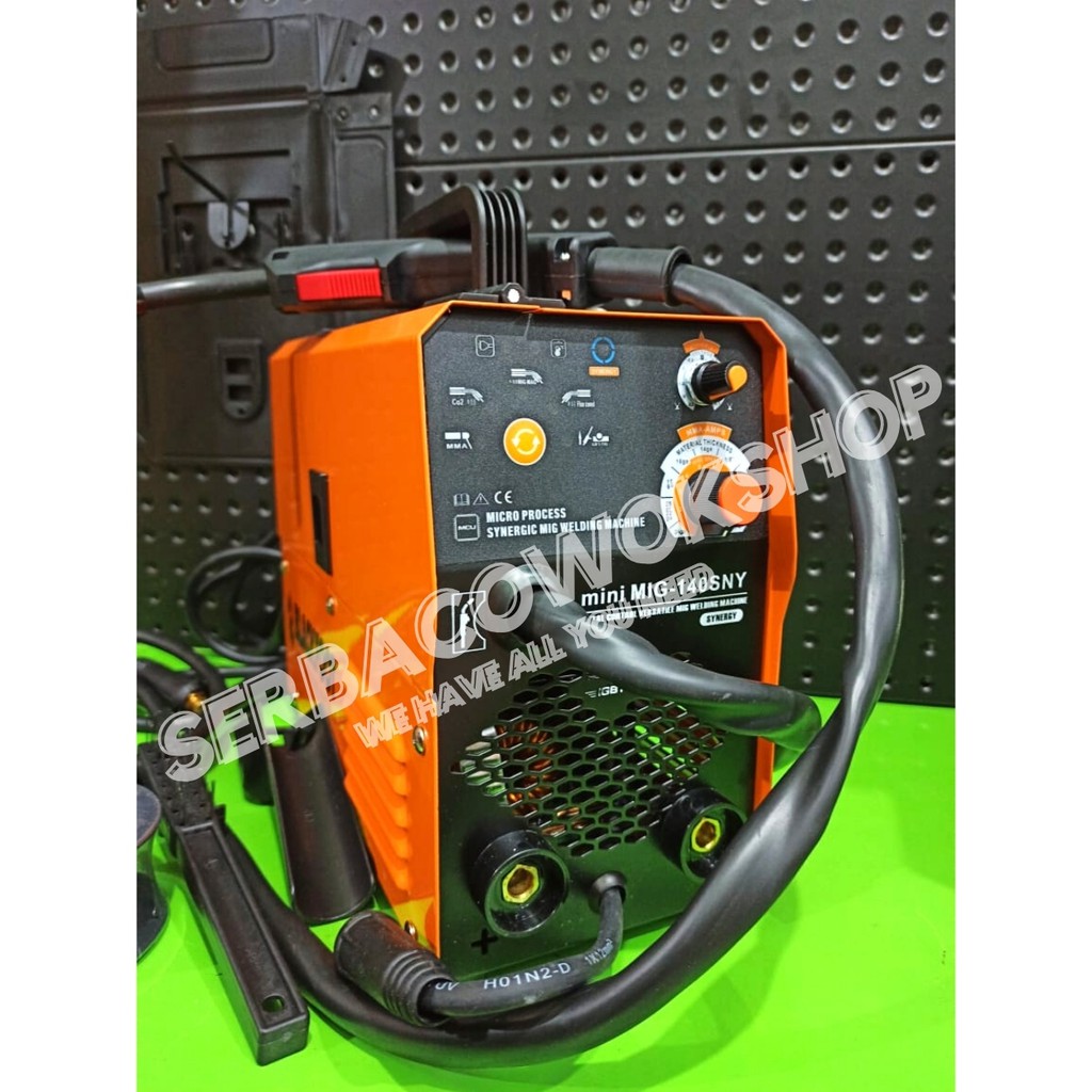 Blackfoot Travo Las Mini Inverter Mig 140 SNY Mesin Las CO2 Bonus Sarung Tangan Las Termurah