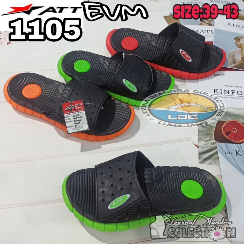 SANDAL SELOP KARET EVA PRIA WANITA ATT EVM 1105(39-43)