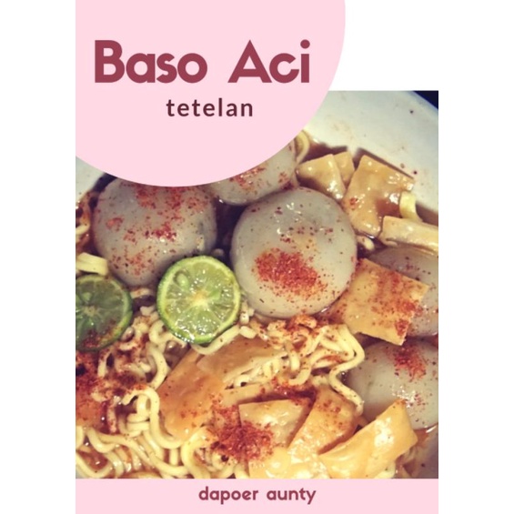 

baso aci dapoer aunty varian tetelan