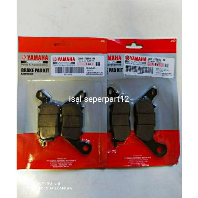 KAMPAS REM DEPAN BELAKANG YAMAHA N-MAX/ORI-YGP