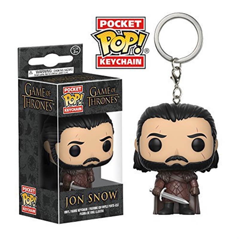 Funko POP Gantungan Kunci Karakter Game of Thrones Bahan PVC