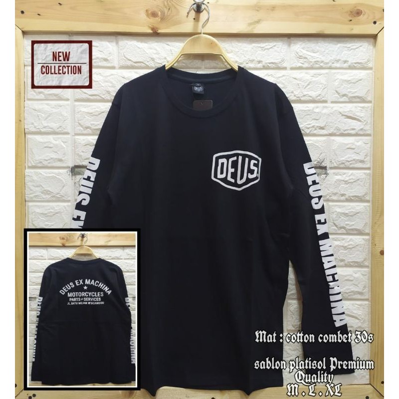 BAJU KAOS DEUS LENGAN PANJANG DEUS EX MACHINA