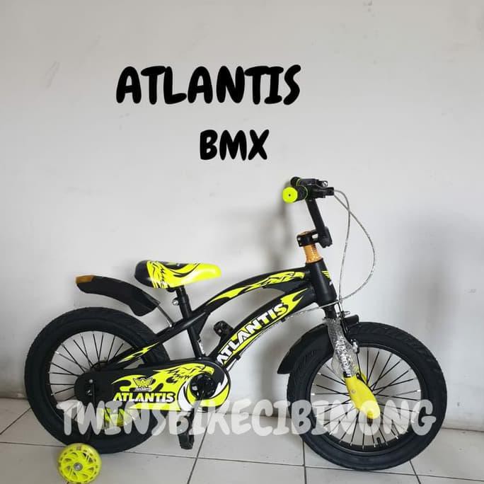 IHOT SALEl Sepeda Anak 16 Bmx Atlantis Lampu ICIQl