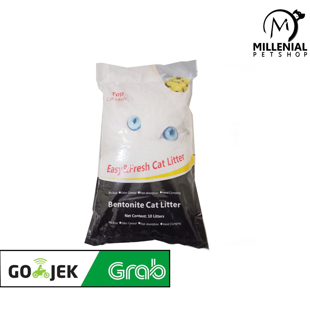 Pasir Kucing Catsand Top 10L Clumping Pasir Gumpal Wangi 10 L