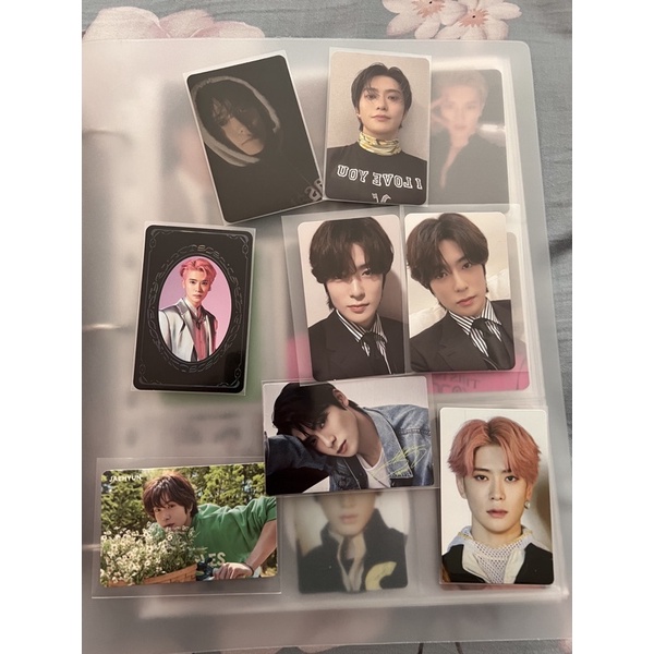 JAEHYUN NCT PHOTOCARD sticker fanmeeting superhuman