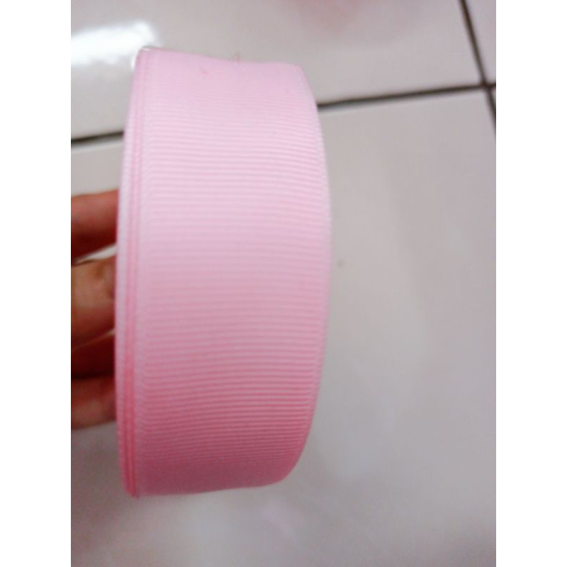 

1 roll pita grossgrain baby pink 2.5 cm