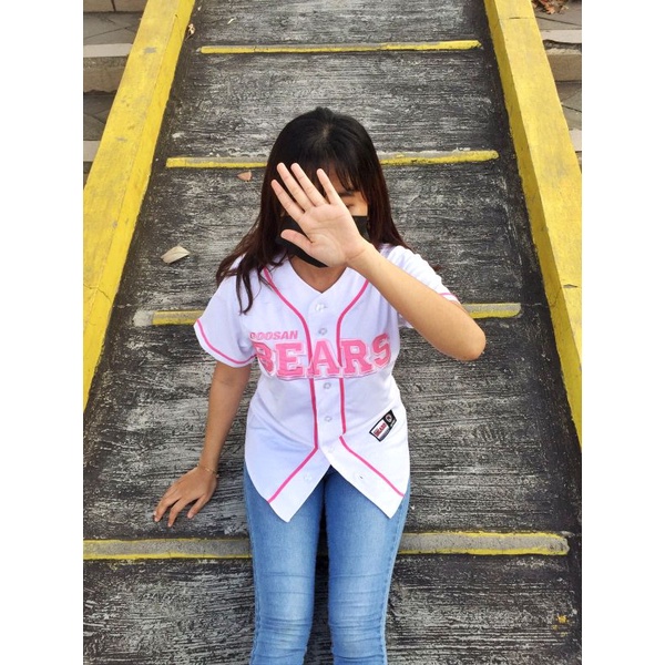 Bears Doosan Baseball Jersey