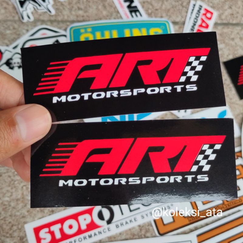 art motorsport stiker motor