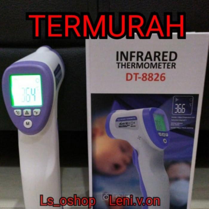 Jual Cek Suhu Thermometer Infrared Laser Point Dt8826 / Termometer Dt