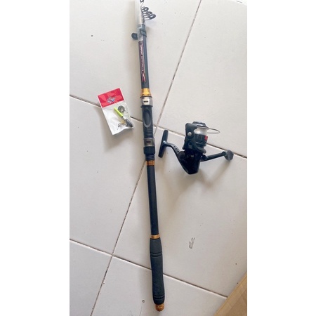 1 Set Pancing Uk 2,1M Joran TaffSport Komplit