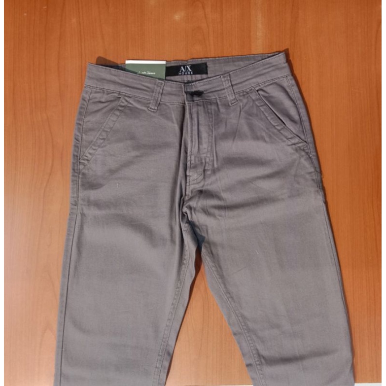 BPM2D-Celana Chino Panjang Pria Slim Fit / Brand Original AX House / Ramayana Jatinegara