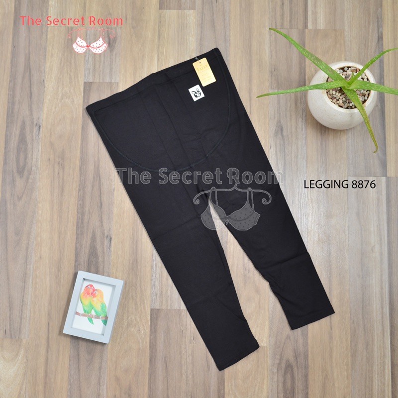 TALLY CELANA LEGGING HAMIL 8876 (ADA KANTONG PERUT) I FREE SIZE | PANJANG 3/4