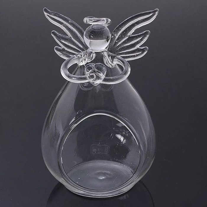 Pot Terrarium Angel Pot Kaca Vas Bunga Fairy Garden Dekorasi rumah