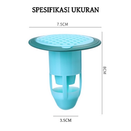 Saringan Anti Bau &amp; Anti Mampet Saluran Pembuangan Air / Saringan Lubang  Kamar Mandi / Floor Drain Odour Trap Filter