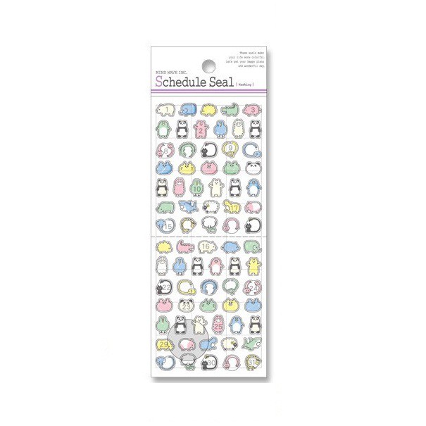 

Mind Wave Schedule Seal Colorfull