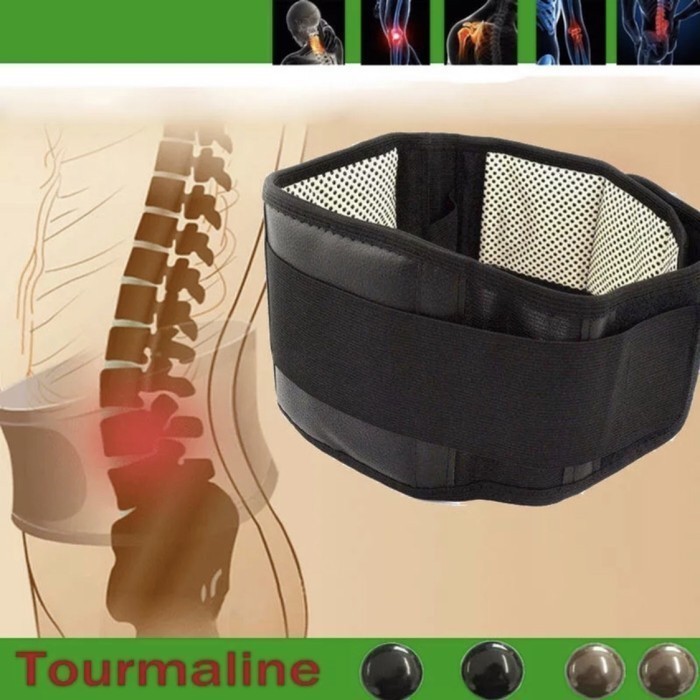 Terapi Pinggang / Tourmaline Self Heating Magnetic Therapy Back Waist