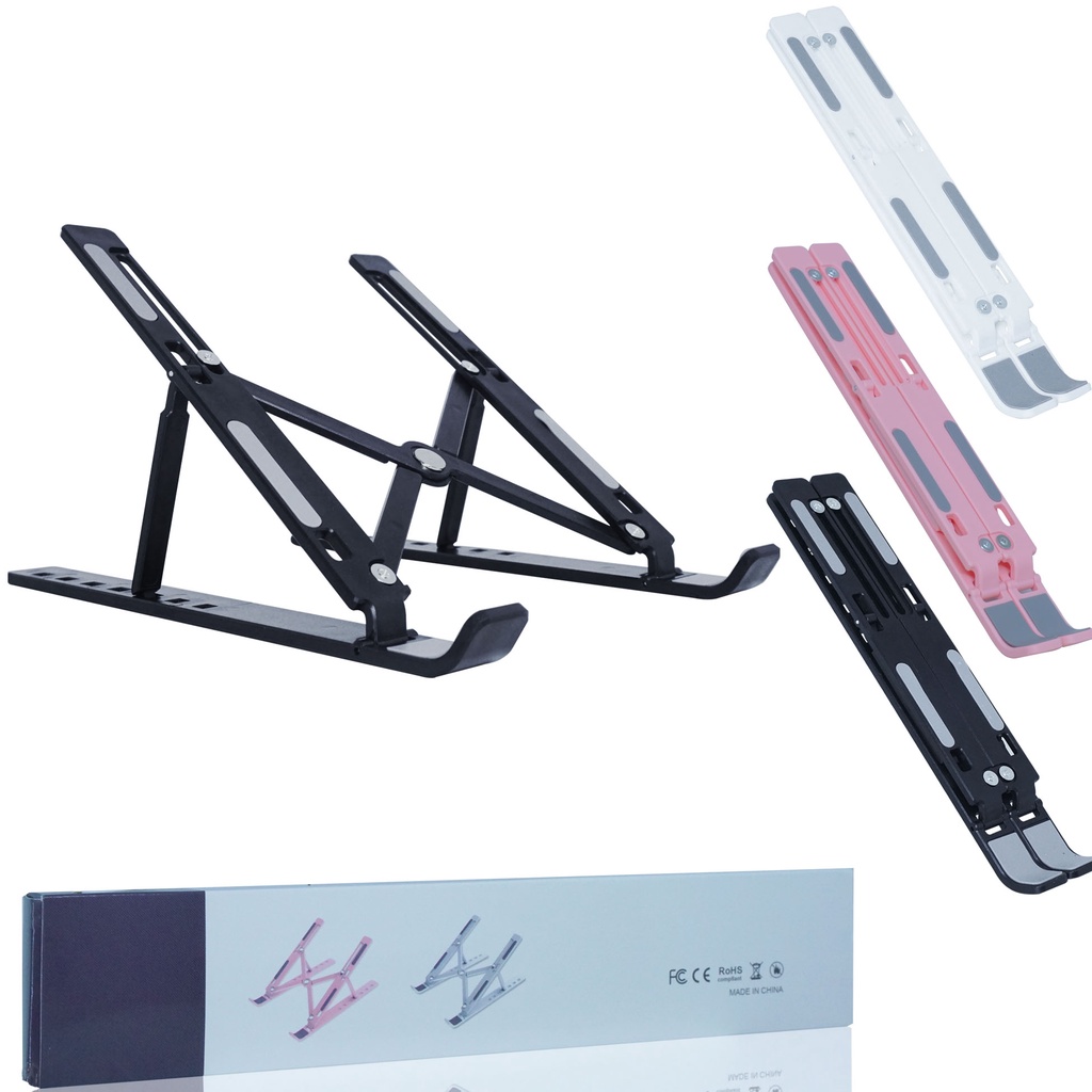 Dudukan Stand Laptop Tablet Standing Dudukan Macbook Laptop Asus Adjustable Stand Docking Laptop