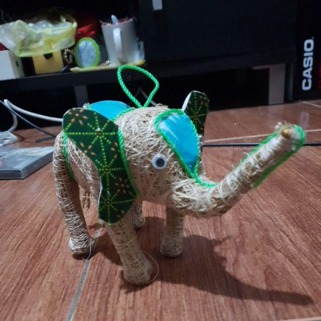 Pajangan Akar Wangi Gajah M 20x10x10 Cm