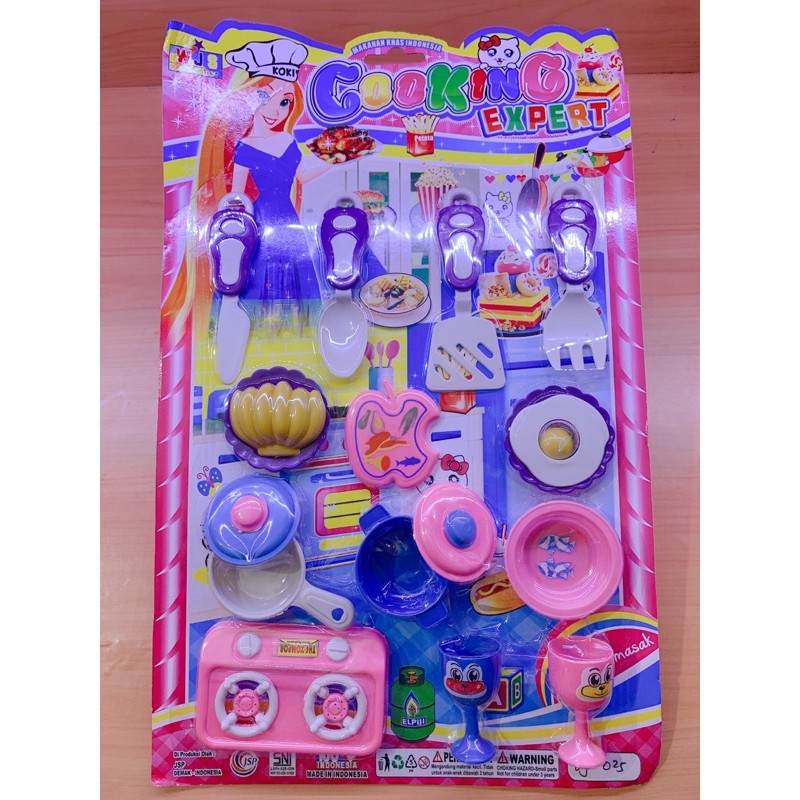 mainan masak masakan / kitchen set kit WJS 025