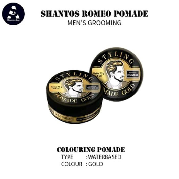 Shantos Romeo Temporary Coloring Pomade Gold 75gr