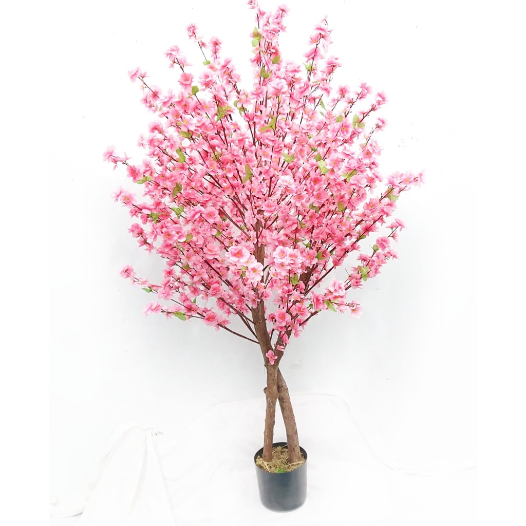 AND / COD / Pohon Sakura Hias Tanaman Hias Tinggi Plastik Ornamen Pajangan Artificial Flower Dekorasi Rumah Cafe Kantor PBP80