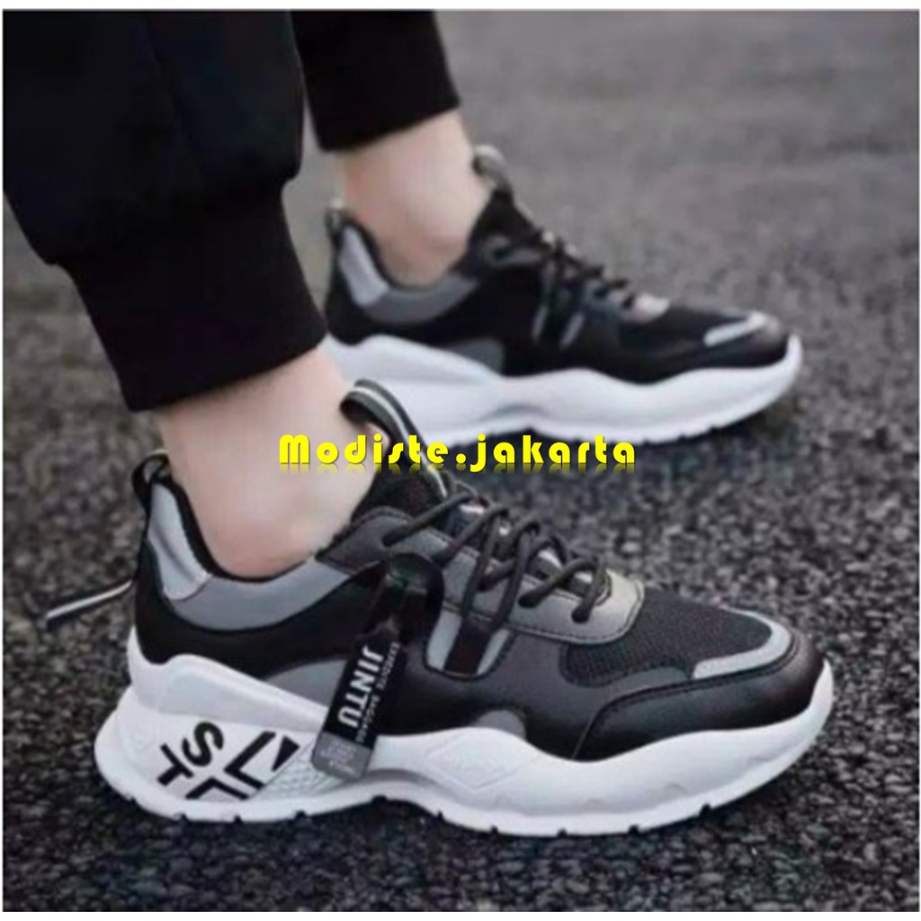 modiste.Sepatu Sneakers Sport Casual Jintu pria - New Arival Import bisa COD