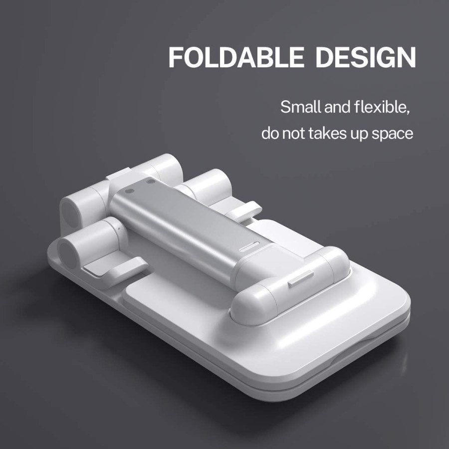 U0295 Liftable Foldable Phone Holder Stand HP di Meja Holder Desktop Holder Stand Hp Folding Handphone Universal