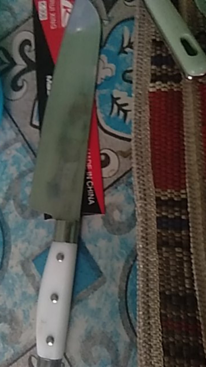 Pisau Dapur Stainless Tajam Kuat Pisau Buah Daging Stainless Anti Karat