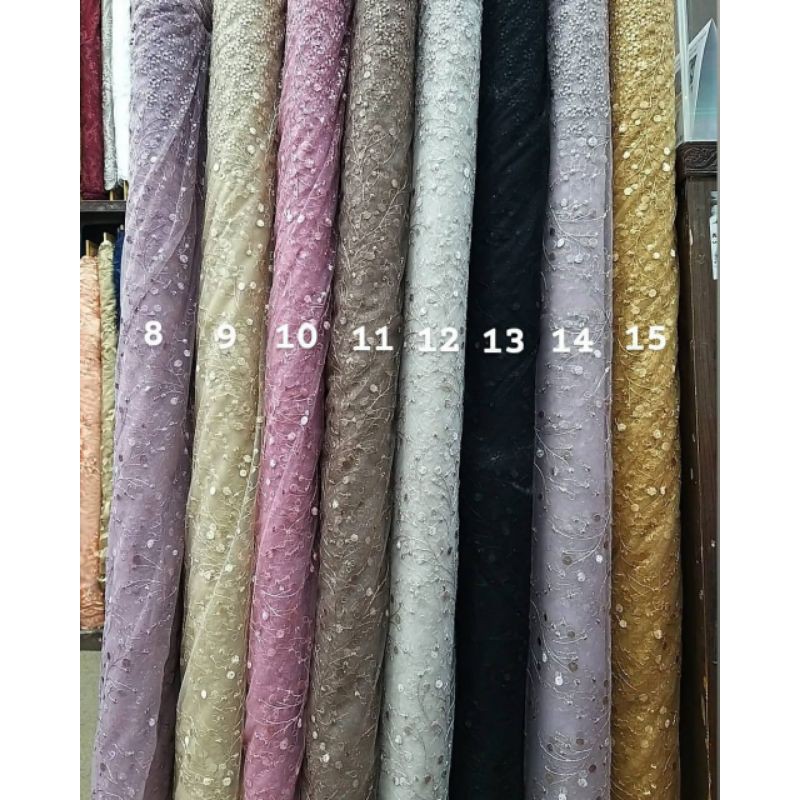 kain tulle sakura/tulle bordir/tulle akar/tulle mutiara/tulle polos/tulle eliesaab/tulle korea/tulle